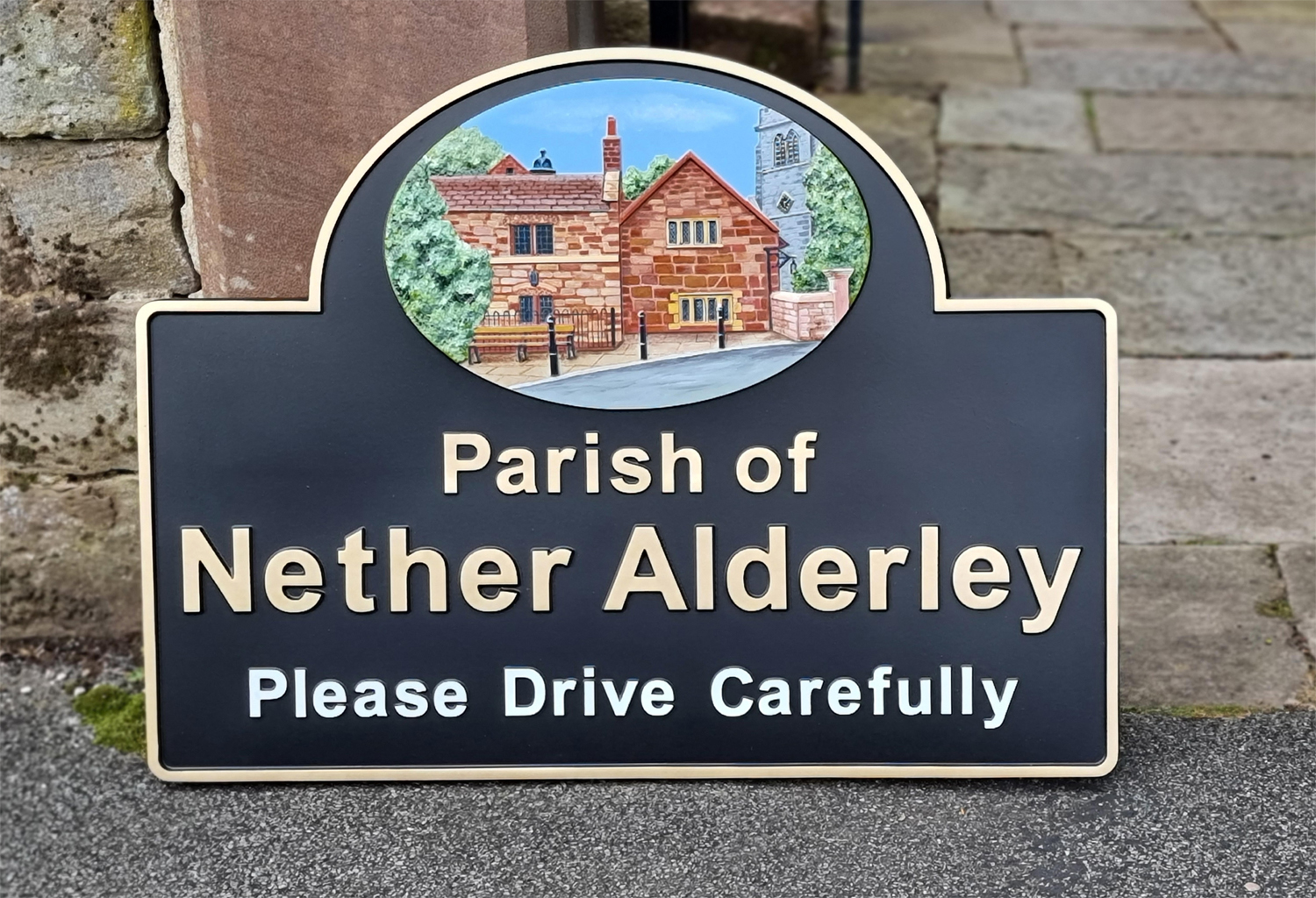 New Boundary Signs for Nether Alderley